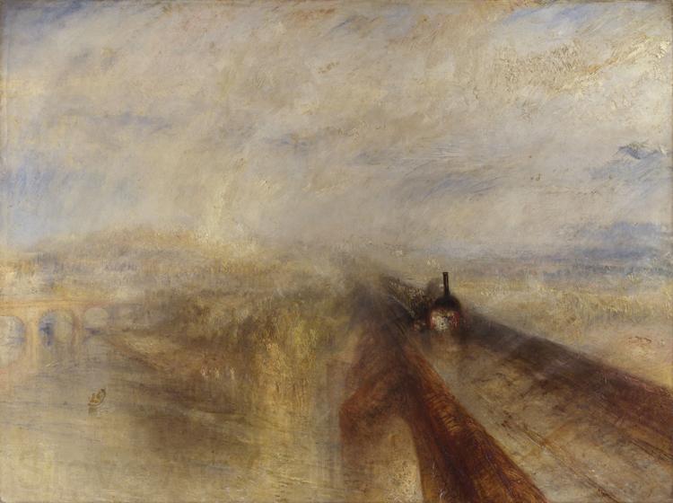 Joseph Mallord William Turner Rain,Steam and Speed-The Great Western Railway (mk31)